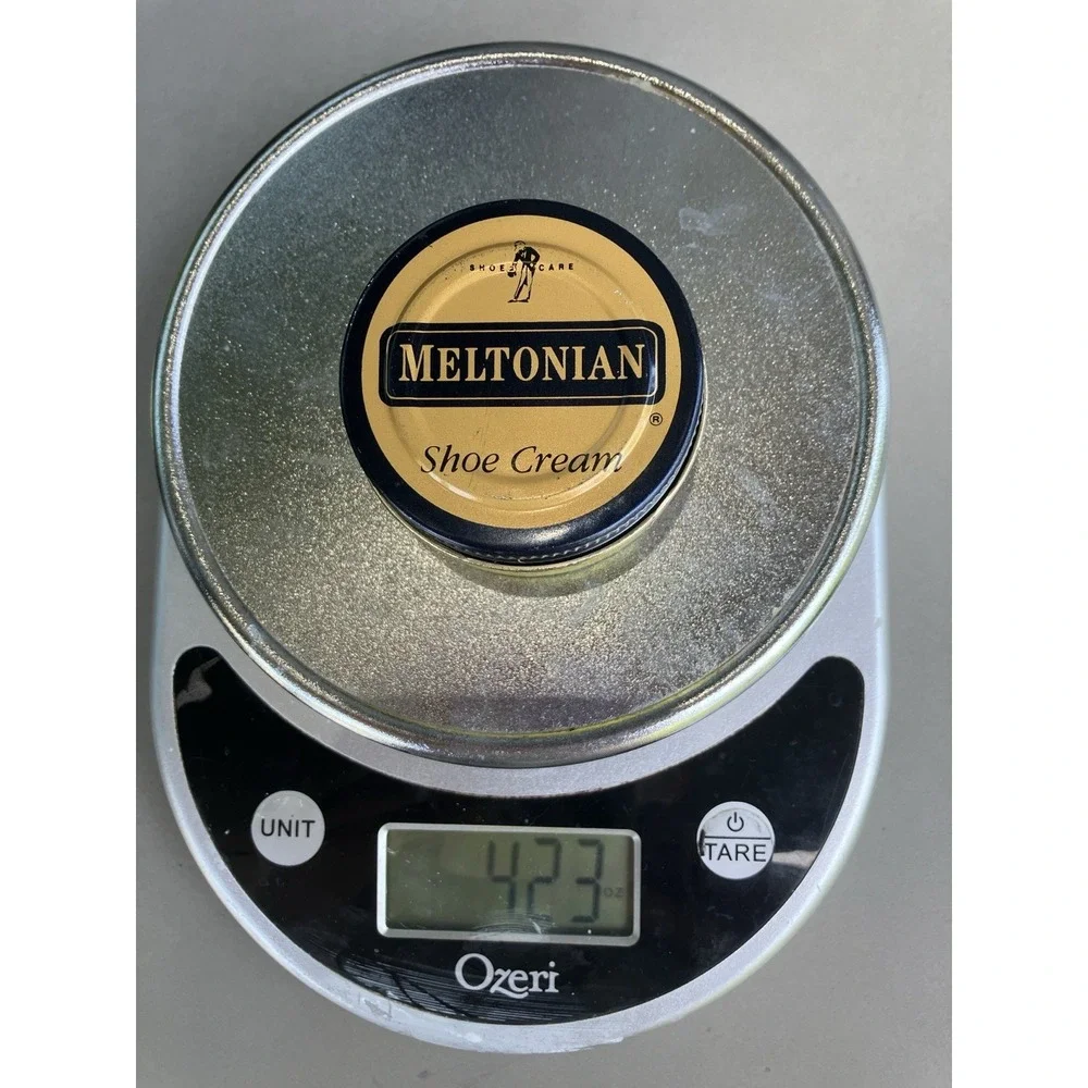 Vintage Meltonian Shoe Cream Polish #36 Yellow 1.55oz Jar‎ Deadstock NEW
